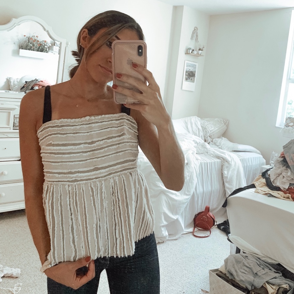 Bow tie top from anthropology